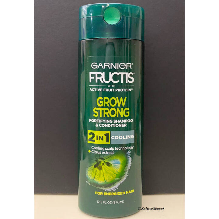Garnier Fructis Grow Strong Cooling 2in1 Shampoo and Conditioner for