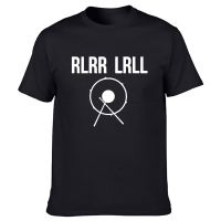 Rlrr Lrll Drummer T Shirts Graphic Cotton Streetwear Short Sleeve Cool Music Humor Drums Birthday Gifts T-Shirt Men