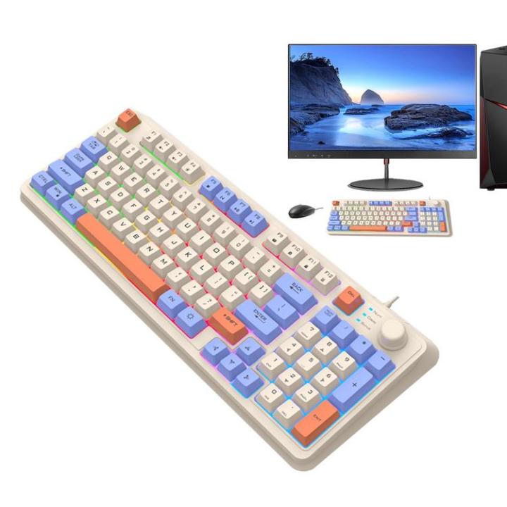 luminous-keyboard-led-computer-game-keyboard-94-keys-separate-volume-buttons-compact-numeric-pad-pc-keyboard-for-home-internet-cafe-game-room-offices-here