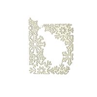 Snowflake Border Metal Cutting Dies Stencil Scrapbooking DIY Album Stamp Paper Card Embossing