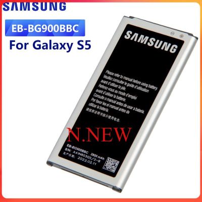 แบตเตอรี่ แท้ สำหรับ Samsung Galaxy S5 G900 i9600 SM-G870A  EB-BG900BBE EB-BG900BBC 2800mAh