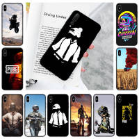 YU176 PUBG Battlegrounds Black อ่อนนุ่ม เคสโทรศัพท์ หรับ iPhone G41 Moto G51 G31 G52 13 14 G42 G1000 12 G71 G22 Max Plus Mini Pro ปก