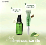 Cao Khổ Qua soHERBs Dành Cho Da Mụn Sáng Da Mờ Thâm 10ml