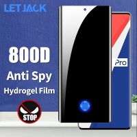 Full Curved Anti-Spy Hydrogel Film for Vivo iQOO 9 8 Pro Privacy Screen Protector for Vivo X Note X80 X70 X60 Pro Plus Soft Film