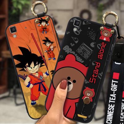 Cover Durable Phone Case For OPPO R7 Wristband armor case Soft Case Cartoon Silicone New Lanyard Wrist Strap Waterproof