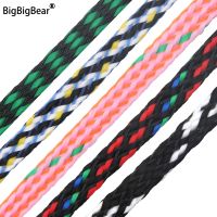 ☑ 1/5/10M 4mm 8mm 12mm Braided Cable Sleeve PP Cotton PET Yarn Mixed Expandable Flexible Insulate Line Protector Wire Wrap Sheath