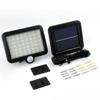 Simple light  56 LED Solar Senser light ไฟสปอร์ตไลท์ โคมไฟ led โคมไฟโซล่าเซล โคมไฟโซล่าเซลล์ โคมไฟถนน ไฟถนน SOLAR SENSOR ตรวจจับความเคลื่อนไหว 56 LED พลังงานแสงอาทิตย์ PIR Motion Sensor โคมไฟติดผนังประหยัดพลังงานไฟกันน้ำสวนกลางแจ้ง Floodlights สปอตไลท์