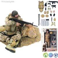 Aolzbiip49h 12Navy Soldiers Forces Man Figures Set-Digital Desert Camouflage