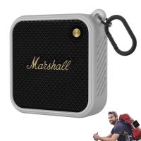 【HOT】 Soft Silicon Cover   Protective Travel Case For Marshall Willen Speaker Shockproof Anti-fall Carrying Case Bag Cover