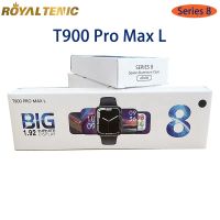 สมาร์ตวอตช์ T900 Pro Max L Warth 8มาใหม่ล่าสุด T900 Reloj Intelligerie 8สมาร์ทวอท์ช T900 Pro Max L สายรัดข้อมือฟิตเนส KirkCr