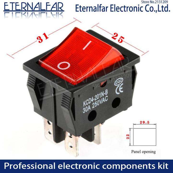 las-listrik-kcd4ประเภทอุปกรณ์กลไกนาฬิกาเรือที่มีกระแสสูง30a-250v-ac-เตาอบไฟฟ้าเตาหลอม4pin-สวิตช์เครื่องทำความร้อนไฟฟ้า