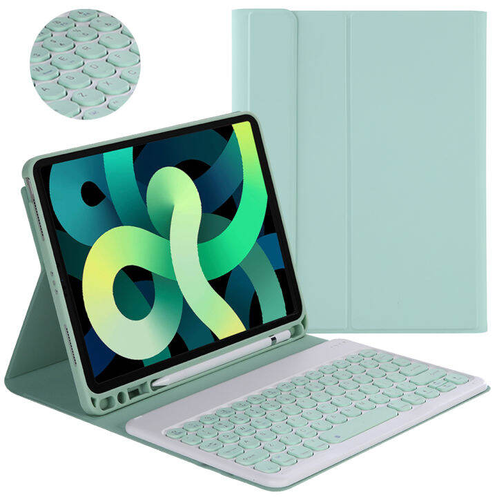 2022 iPad 10th Generation Case with Keyboard,Pencil Holder Smart Cover