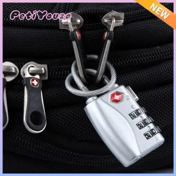 Mini Strong Stainless Steel Padlock Suitcase Drawer Lock Luggage