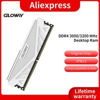 Gloway DDR4หน่วยความจำความจุ16GB 8GB 3200MHz 3000MHz DIMM XMP สำหรับ RAM3825เกมเดสก์ท็อป