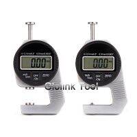 Mini 0.01mm Digital Thickness Gauge Meter 0-12.7mmmm Large LCD Electronic Dial Indicator Sponge Thickness Measure Tool