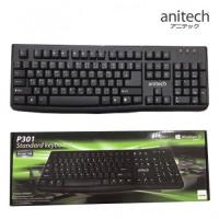 คีย์บอร์ดมาตราฐานANITECH Standard Keyboard รุ่น P301