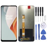 สำหรับ N100 OnePlus Nord พร้อม Digitizer ประกอบเต็มตัวเครื่องหน้าจอ LCD TFT (สีดำ)