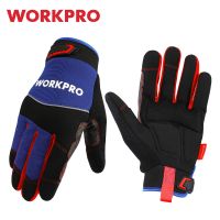 【ใหม่ขายร้อน】〄JIMI☞ WORKPRO ถุงมือเซฟตี้ช่างสำหรับผู้ชาย,ทำจากผ้าเทอร์รี่ผู้หญิงหน้าจอสัมผัสกันลื่น