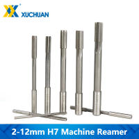 เครื่องรีมเมอร์ H7 2.0-12 มม. เหล็กความเร็วสูงมิลลิ่งรีมเมอร์ก้านตรง Chucking รีมเมอร์เครื่องมือประปา