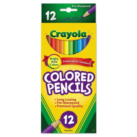 My kingdom - bút chì 12 màu dạng dài crayola 684012 - ảnh sản phẩm 4