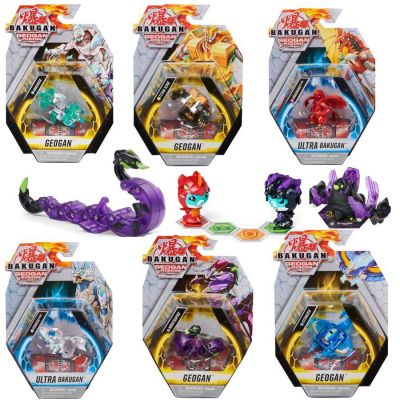 Bakuganes Cubbo Deka แพ็คพร้อมบากูกาจัมโบ้คิงคับบูกาเนสและแกนลูกบาศก์จีโอกันเปลี่ยนรูปร่างแอคชั่นฟิกเกอร์สำหรับสะสม