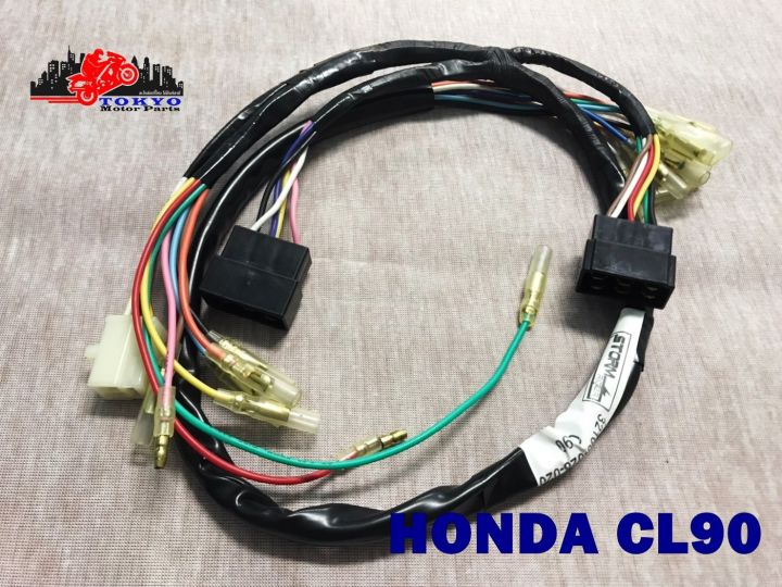 honda-cl90-harness-wiring-wire-ชุดสายไฟ-สายไฟทั้งระบบ