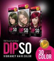 DIPSO สีย้อมผม ดิ๊ฟโซ่ ไวเบรนซี้ เเฮร์ คัลเลอร์ 60 มล.  V01 - V20