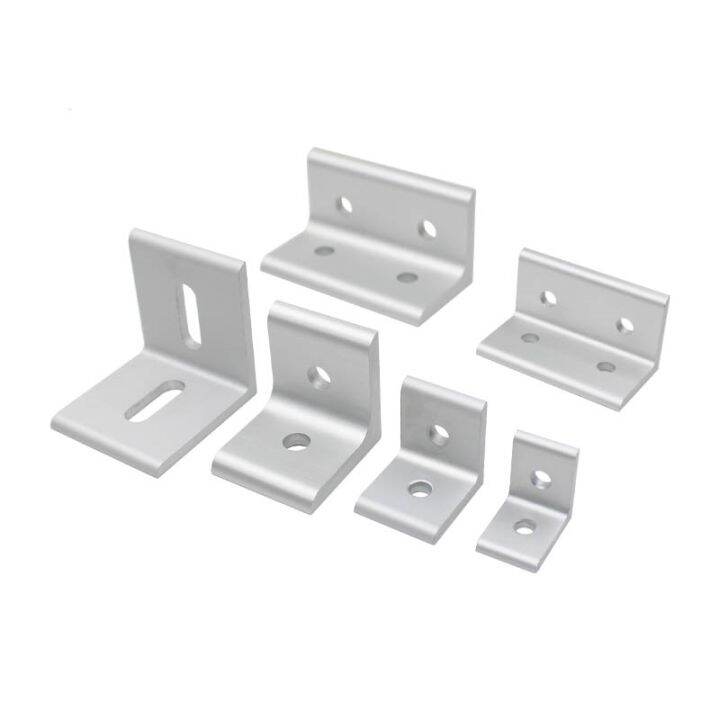 6 8 12 16 Holes L type 90 Degree 20/30/40/60/80 connector Corner Angle