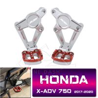 ที่วางเท้าด้านหลังขาตั้งหลังสำหรับ HONDA X ADV X-ADV 750 XADV 2017 2018 2019 2020ท้ายรถมอเตอร์ไซค์เหยียบหมุดเท้าผู้โดยสาร