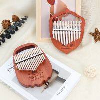 【YF】 Kalimba 17 Thumb Okoume Musical Instrument African BooK Tuning