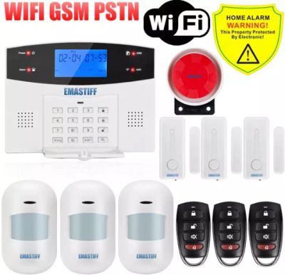 GSM ALARM SYSTEM กันขโมยบ้าน พร้อมใช้งาน ใช้ง่าย