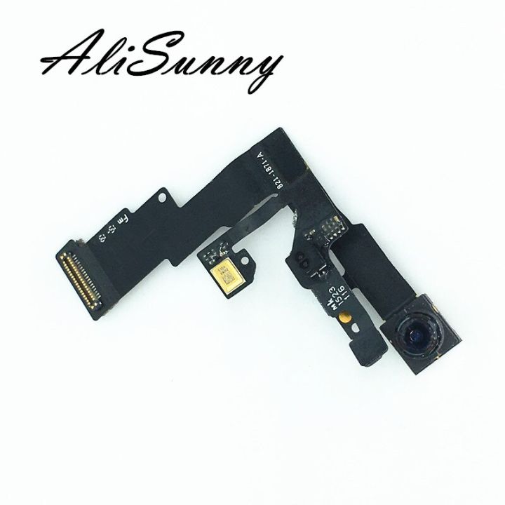 Alisunny กล้องหน้าสำหรับ Iphone 6 6G 6Plus 5ชิ้น,เซ็นเซอร์วัดแสงหน้าระยะใกล้อะไหล่สายเคเบิลเฟล็กซ์ลูกเบี้ยวขนาดเล็ก