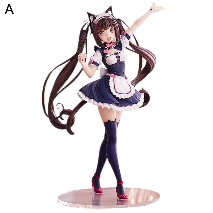 microgood 20cm Nekopara Figure High Simulation Birthday Gift PVC Maid ...