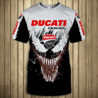 2023 NEW Ducati Diavel Never Stops Designing No. 2 American 3d Mens T-shirt S-5xl fashion t-shirt