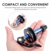 ♞♚ MTB Mountain Road Bike Chain Holder Tool Through Durable Axle Dummy Hub With Quick Release Barrel Shaft Frame Bicycle Parts