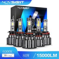 [TYEE Automotive Products] Novsight F03 H7 H11 H4 9005 9006 80W 6000K ไฟหน้ารถมอเตอร์ไซค์แบบ LED รถยนต์15000LM สว่างสุดๆเป็นคู่