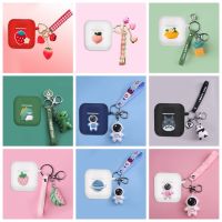 Cartoon  Cases for Baseus W04 / W04 Pro Case Cute Animal Silicone Bluetooth Earphones Cover Case Fundas Wireless Earbuds Accessories