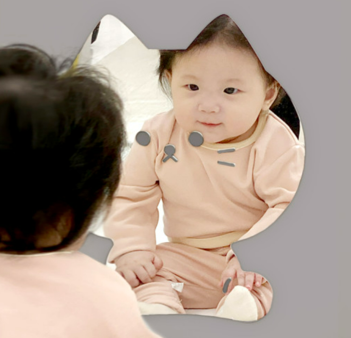 [Made in Korea] Safe Animal Mirror for Baby Safety Mirror Acrylic