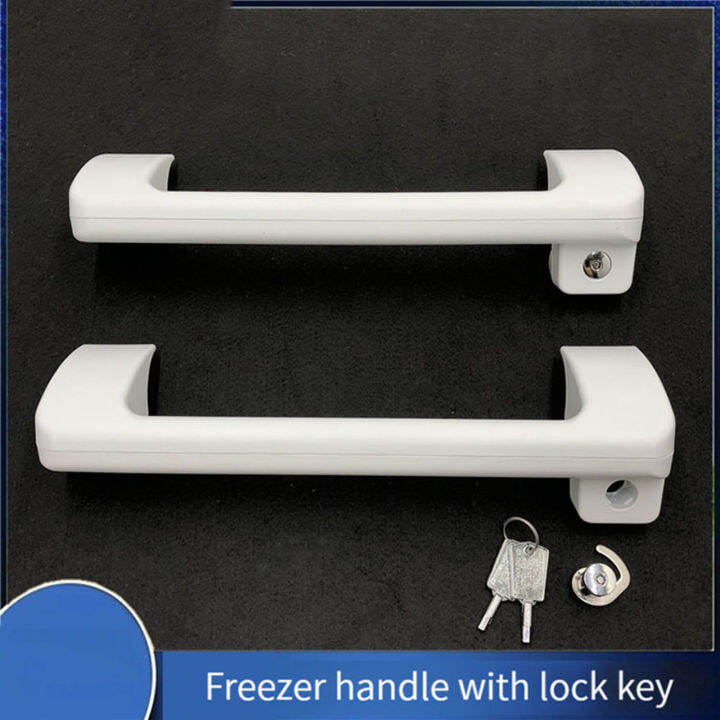 Replacement Refrigerator Plastic Door Handle with Lock/without Lock