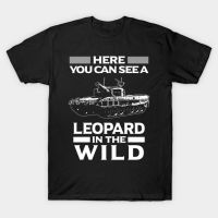 JHPKJHere You Can See A Leopard In The Wild. German Leopard Tank T-Shirt. Summer Cotton O-Neck Short Sleeve Mens T Shirt New S-3 4XL 5XL 6XL