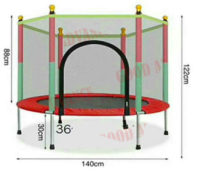แทรมโพลีน-แทรมโพรีนเด็ก-แทมโพลีนเด็กออกกำลังกาย-กระโดดเล่น-กระโดดฝึกกำลังกาย