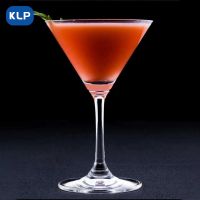 KLP Martini Cocktail Triangle Glass Tumbler Crystal Tall Champagne glass Bar Classic Cocktail glass Bar Wine Tools