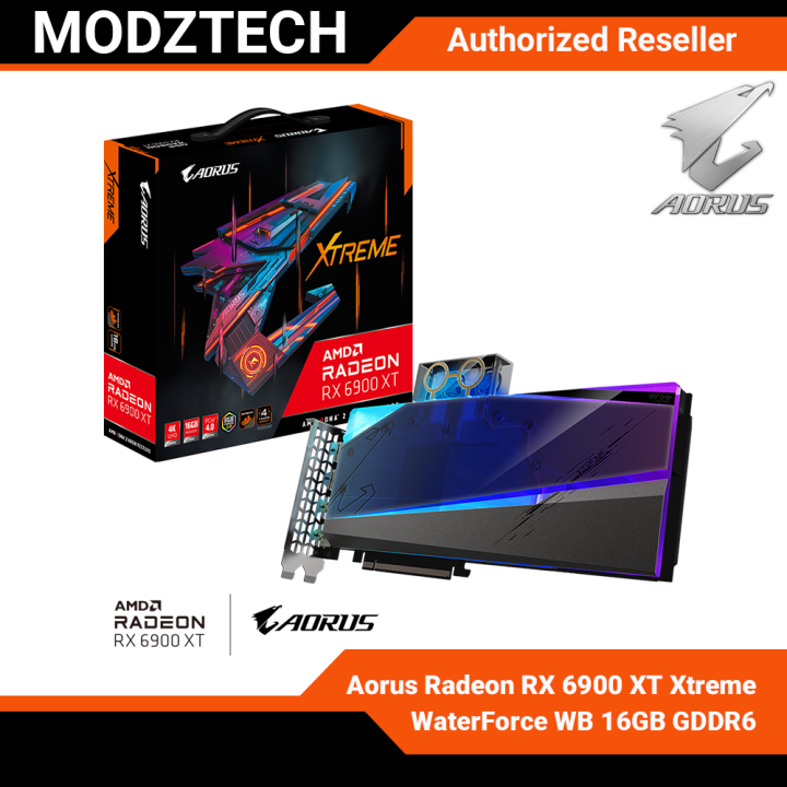 AORUS Radeon RX 6900 XT XTREME WATERFORCE WB 16GB GDDR6 | Lazada