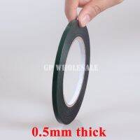 wholesale 5x 4mm*10M*0.5mm Thick Black Two Sides Adhesive Sponge Foam Tape Gasket for Mobilephone Repair dust proof Adhesives Tape