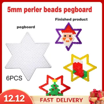 Large Pegboards for Perler Bead Hama Fuse Beads Clear Square