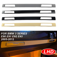 รถที่วางแก้วน้ำแผงภายในแถบตัด LHD สำหรับ BMW E90 E91 E92 E93 2005-2012อุปกรณ์ตกแต่งภายในรถยนต์