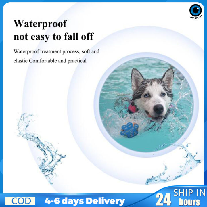 4ชิ้นซิลิโคนป้องกันอุ้งเท้าสุนัขกันน้ำกันลื่นสติกเกอร์เท้าสุนัขระบายอากาศอุปกรณ์สัตว์เลี้ยงหลายขนาด