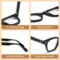 HotJohnny Depp Acetate แว่นตาผู้ชายผู้หญิง R รอบ Handmade กรอบ LEMTOSH Designer แว่นตา BOA1217