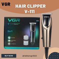 VGR  ปัตตาเลี่ยนตัดผมแบบมีสาย รุ่น V-111 ปัตตาเลี่ยนตัดผมแบบมีสาย สีดำ (มีสินค้าพร้อมส่ง)