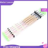 Water Leaves 10ชิ้น ล็อต Fish FLOAT wood Fishing FLOAT Fishing Tackle เครื่องมือสำหรับปลาลอย